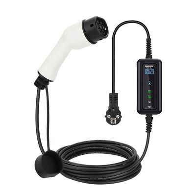 Home Type 2 32A 7KW draagbare EV-oplaadstation met 5m kabel en 3,5KW uitgang