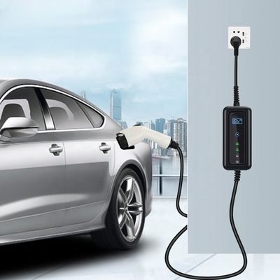 Home Type 2 32A 7KW draagbare EV-oplaadstation met 5m kabel en 3,5KW uitgang