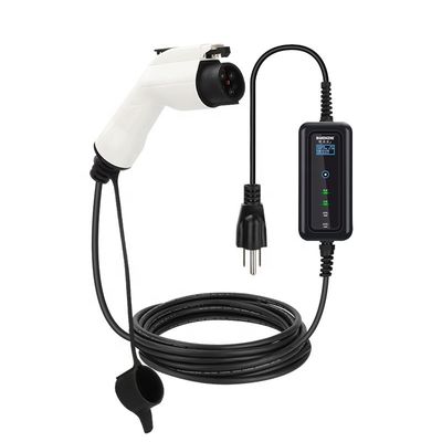8-32A Verstelbare EV-oplader GBT Type1 Type2 3.5KW 7KW 11KW 22KW voor EV-draagbaarheid