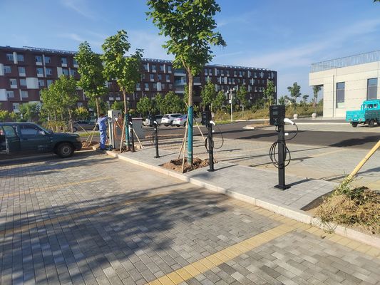 Draagbare Type 2 EV-laadmachine 22KW 3-fase OCPP met RFID/Scan QR Code/APP factuurmethode