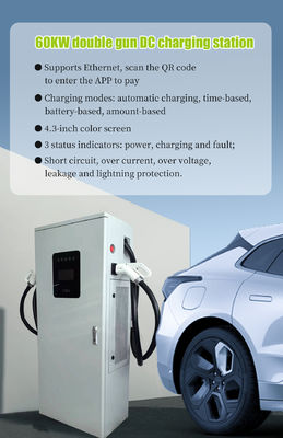 Elektrische voertuigen Autoplaatsstation voor alle auto's 60kw 80kw 120kw 160kw 180kw 240kw